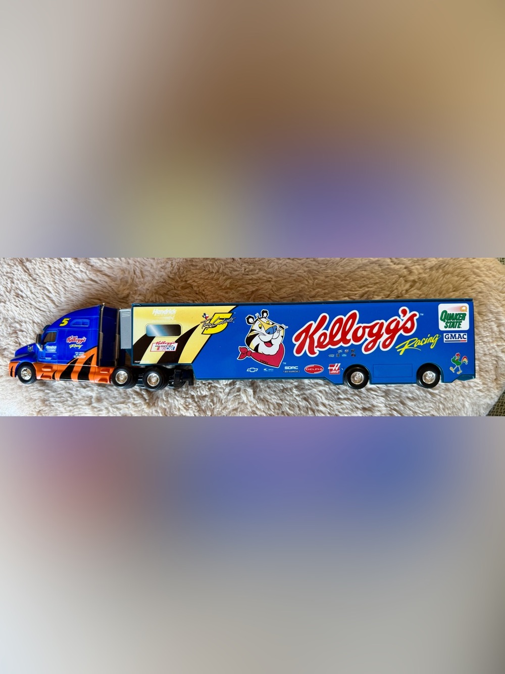 1998 Hot Wheels NASCAR Terry Labonte #5 Kellogg’s Team Transporter Hauler Mattel